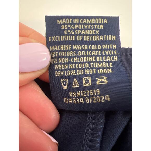 U.S. POLO ASSOCIATION MENS LUXURY KNIT LOUNGE PANTS NAVY BLUE SIZE LARGE - Picture 9 of 13